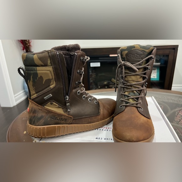 Pajar Pearson-Boot 🤎Camo Military Brown 🖤Size 43/10 - Picture 7 of 16